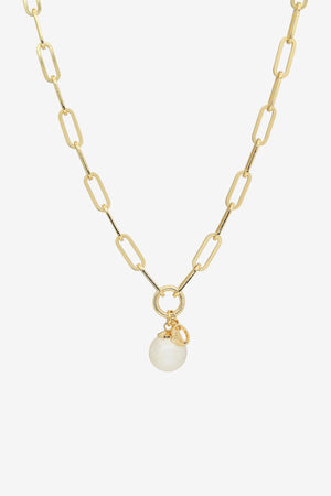 Liberte Hayley Gold Necklace | Pearl