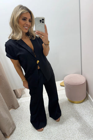 Chosen By Fifi & Annie The Amalfi Pant Suit | Black