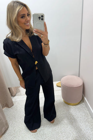 Chosen By Fifi & Annie The Amalfi Pant Suit | Black