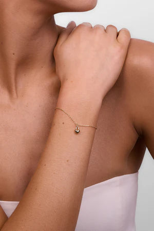 Liberte Winnie Heart Bracelet | Gold