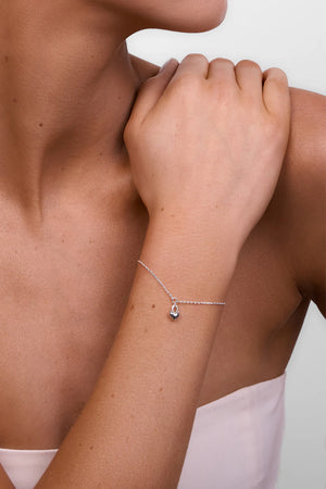 Liberte Winnie Heart Bracelet | Silver