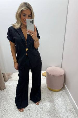 Chosen By Fifi & Annie The Amalfi Pant Suit | Black