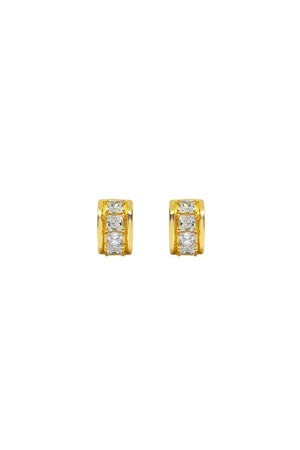 Mountain & Moon Florence Earrings | Gold