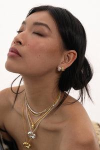 Mountain & Moon Florence Earrings | Gold