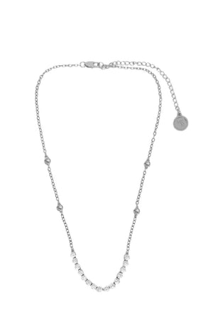 Mountain & Moon Ivy Necklace | Silver