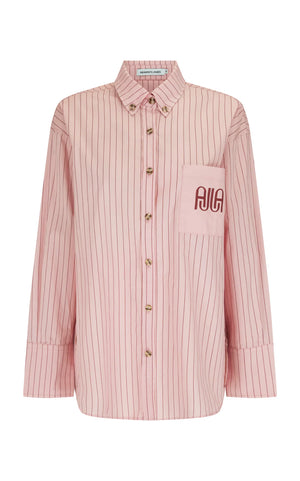Araminta James Pocket Shirt | Blush Pink