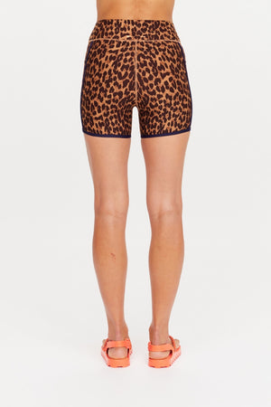 The Upside Malawi 4' Spin Short | Leopard || PRE-ORDER ETA 17/01/2028
