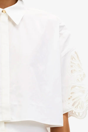 Acler Blairhall Top | Ivory