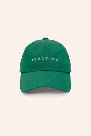 P.E Nation Shift Cap | College Green / Optic White
