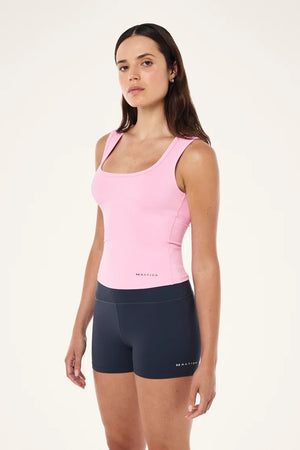P.E Nation Refine Scoop Tank | Prism Pink