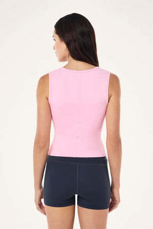 P.E Nation Refine Scoop Tank | Prism Pink