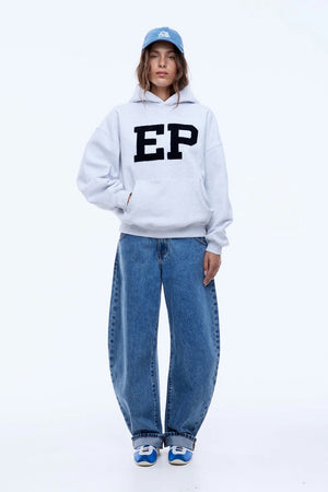 Ena Pelly EP Hoodie | White Marle || PRE-ORDER ETA 13/02/2026