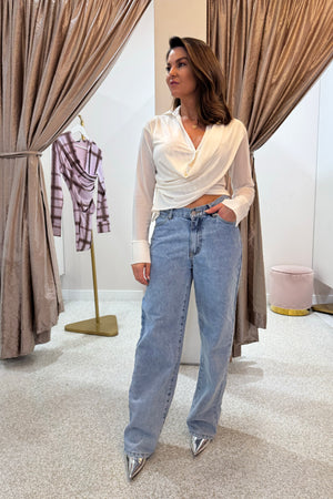 Sovere Studio Selene Shirt | Chalk