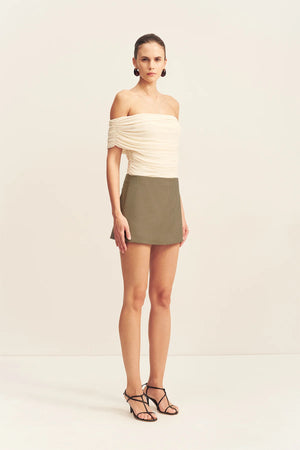 Shona Joy Asher Wrap Skort | Rock