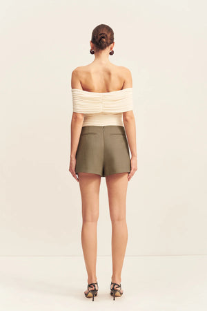 Shona Joy Asher Wrap Skort | Rock