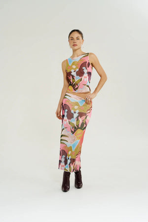 Summi Summi Mesh Maxi Skirt | Wonderland