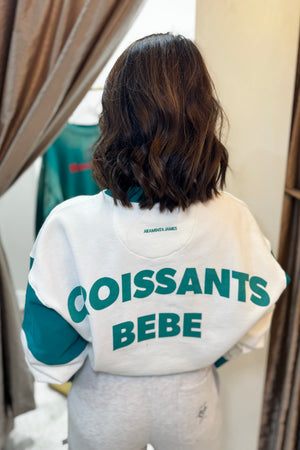Araminta James Bebe Sweatshirt | Warm White