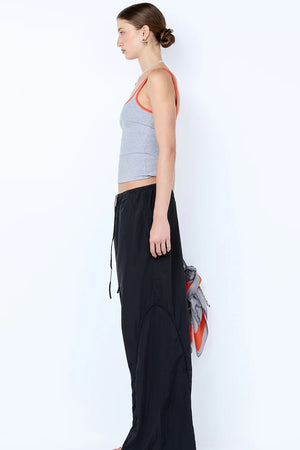 Bec + Bridge Lana Square Neck Tank | Grey Marle / Tangerine