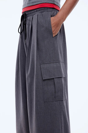 Ena Pelly Maya Utility Pant | Charcoal