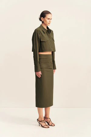 Shona Joy Campbell Midi Skirt | Jungle