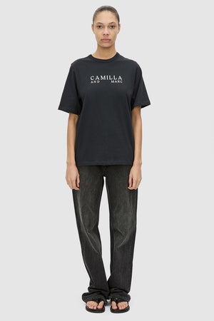 C&M Camilla & Marc Era Graphic Tee | Navy