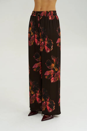 Summi Summi Wide Leg Pant | Chocolate Petals