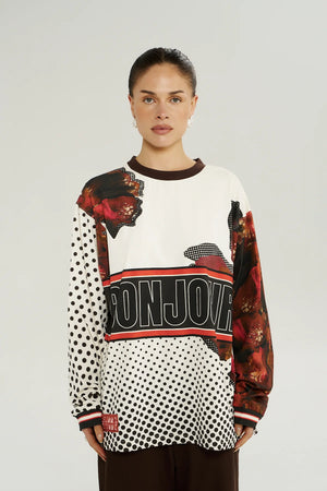 Summi Summi Long Sleeve Racer Tee | Chocolate Choux