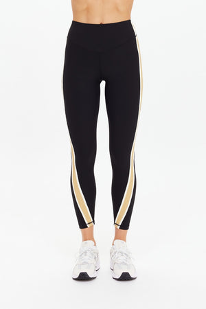 The Upside Arcadia 25' High Midi Pant | Black