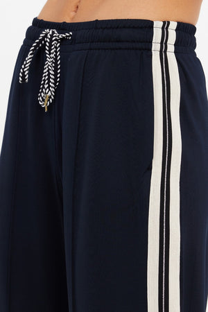 The Upside Empire Marine Wide Leg Pant | Meteorite