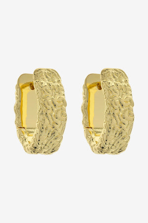 Liberte Martha Textured Hoop Eraring | Gold
