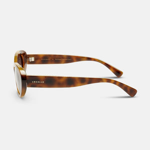 Locello Macey Sunglasses | Tortoiseshell / Gold Brown