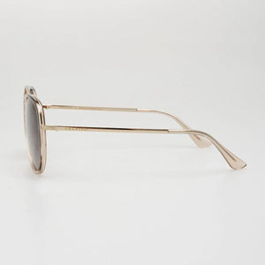 Locello Lexie Sunglasses | Tea Tortoiseshell / Gold Brown