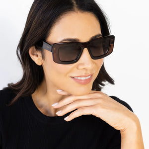 Locello Bailey Sunglasses | Nutshell Brown