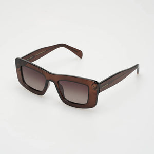 Locello Bailey Sunglasses | Nutshell Brown