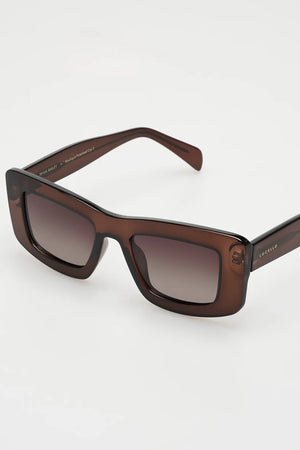 Locello Bailey Sunglasses | Nutshell Brown