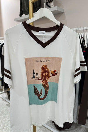 Chosen By Fifi & Annie Vino Love Tee | White