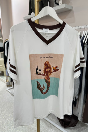 Chosen By Fifi & Annie Vino Love Tee | White