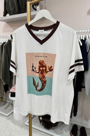 Chosen By Fifi & Annie Vino Love Tee | White