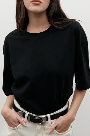 Bayse Brand Jonas Boyfriend Tee | Black