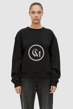C&M Camilla & Marc Bonnie Large Graphic Sweater | Black / Soft White