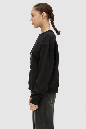 C&M Camilla & Marc Bonnie Large Graphic Sweater | Black / Soft White