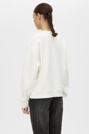 C&M Camilla & Marc Bonnie Large Graphic Sweater | Soft White / Black