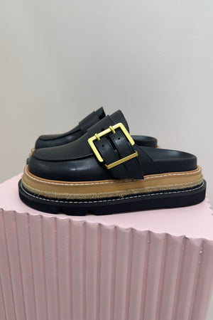 Alias Mae Vella Platform Mule | Black