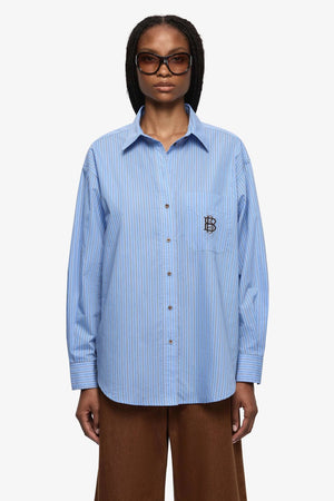 Bec + Bridge Linus Shirt | Chambay Blue Stripe
