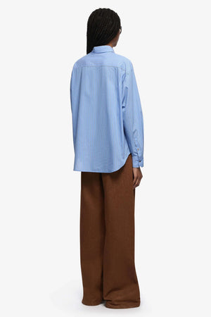 Bec + Bridge Linus Shirt | Chambay Blue Stripe