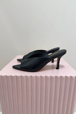 Siren Mabel Point Toe Mule | Black