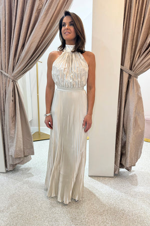 L'idee Eden Dress | Champagne