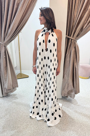 L'idee Liberte Gown | Polka Blanc