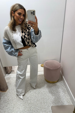 Chosen By Fifi & Annie The Easy Like Sunday Mornings Knit | Leopard