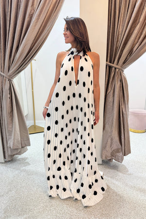 L'idee Liberte Gown | Polka Blanc